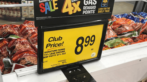 Safeway 'Anniversary Sale' Header Card